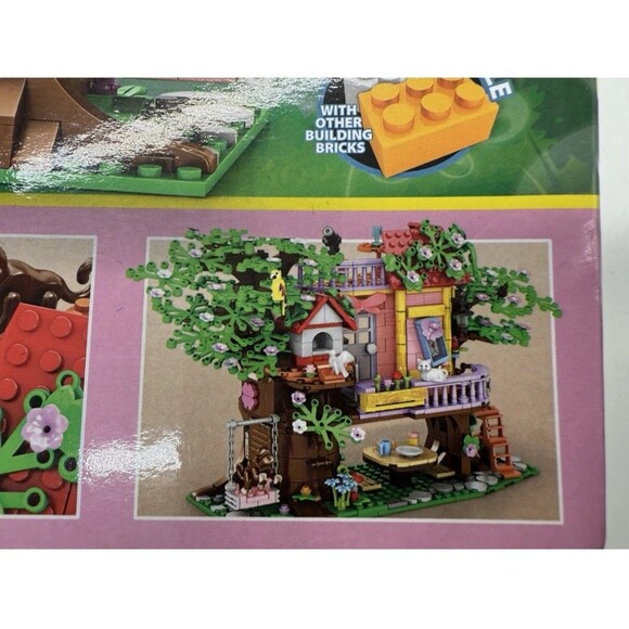 840 Piece Tree House Building Sets Creative Forest House Building Blocks Swing - Picture 6 of 8